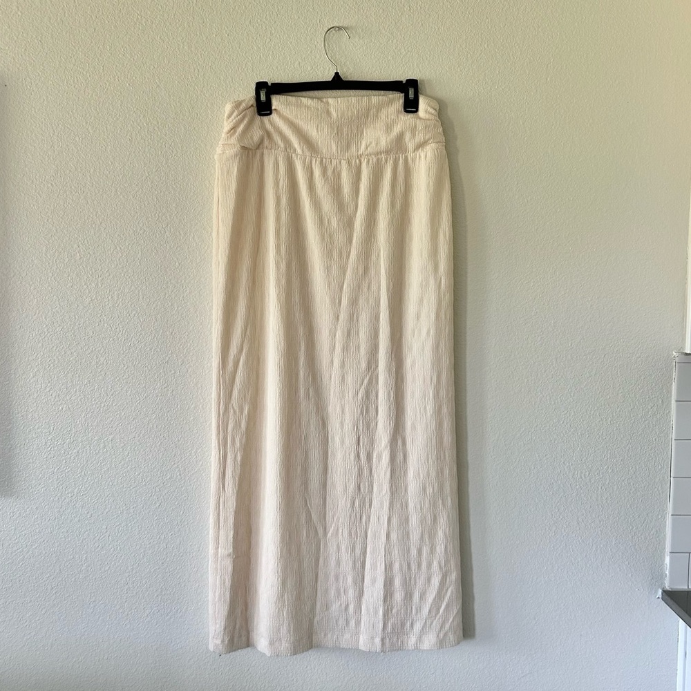 Free People Tovah Top & Maxi Skirt Set in Tofu - Picture 13 of 14
